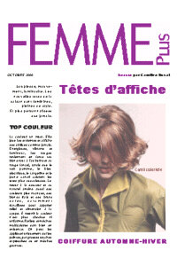 FEMME PLUS, octobre 2000